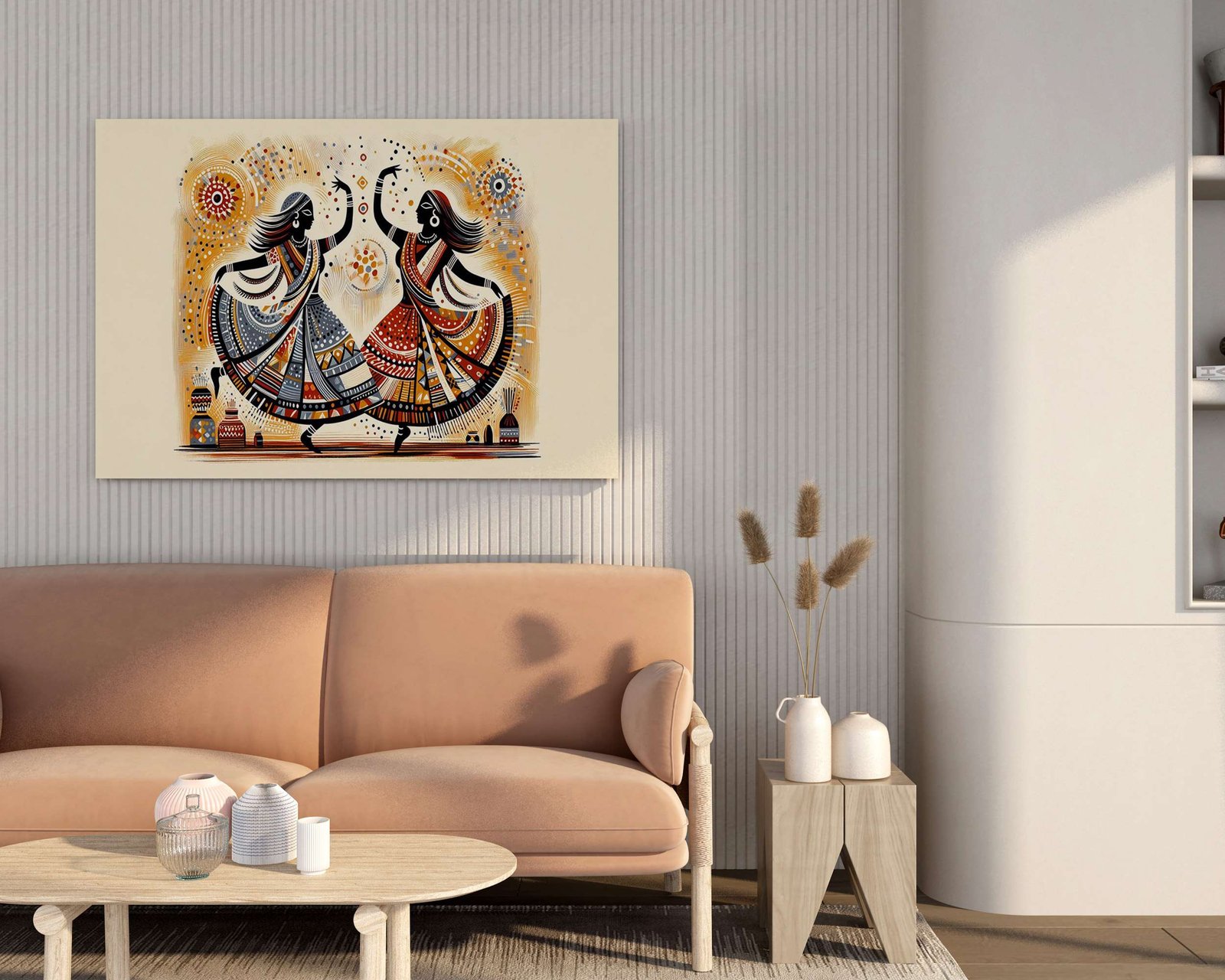 Unique Framed Canvas Art for Living Room & Office